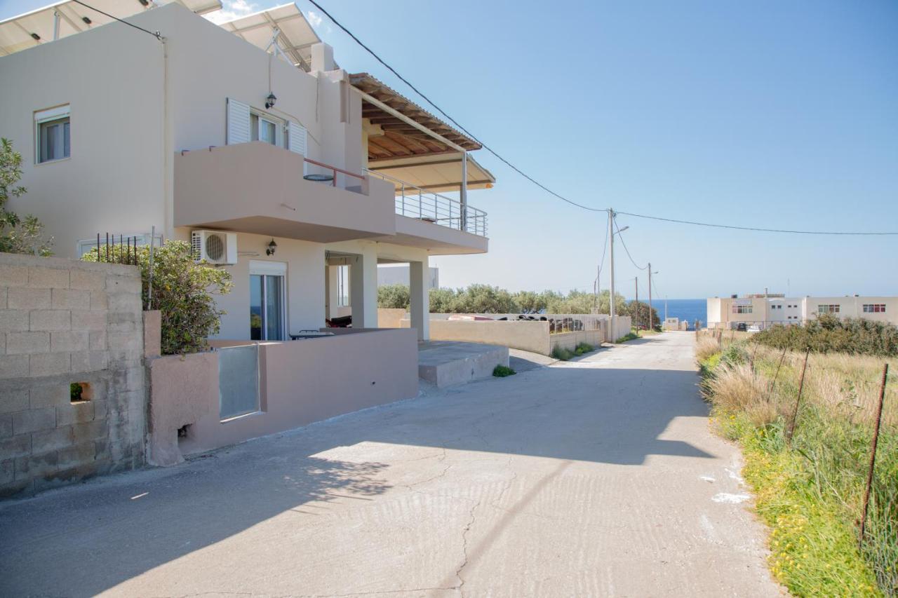 Studio Athena With Panoramic View Of Makrygialos Pilalímata Exterior foto